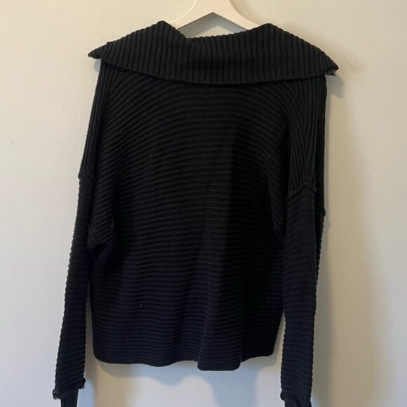 Free People Collared Oversized Sweater - Picture 6 of 11